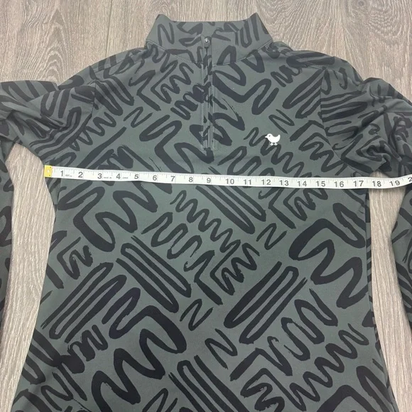 Bad Birdie Mazed Confused Velocity Quarter Zip Pullover Size M - Picture 8 of 10
